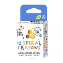 12 Crayones en Espiral Haku Yoka