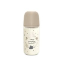 Biberon Vidrio SX Pro 240 Ml 3-6 M Poetry Marron Suavinex