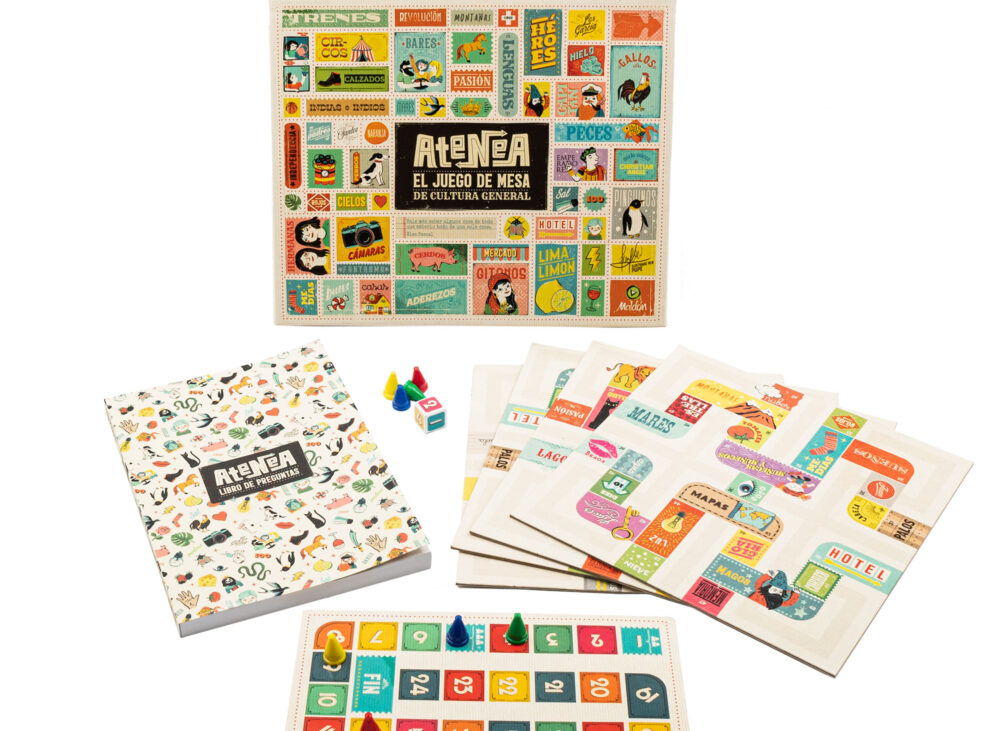 Atenea  - juego de mesa de cultura general