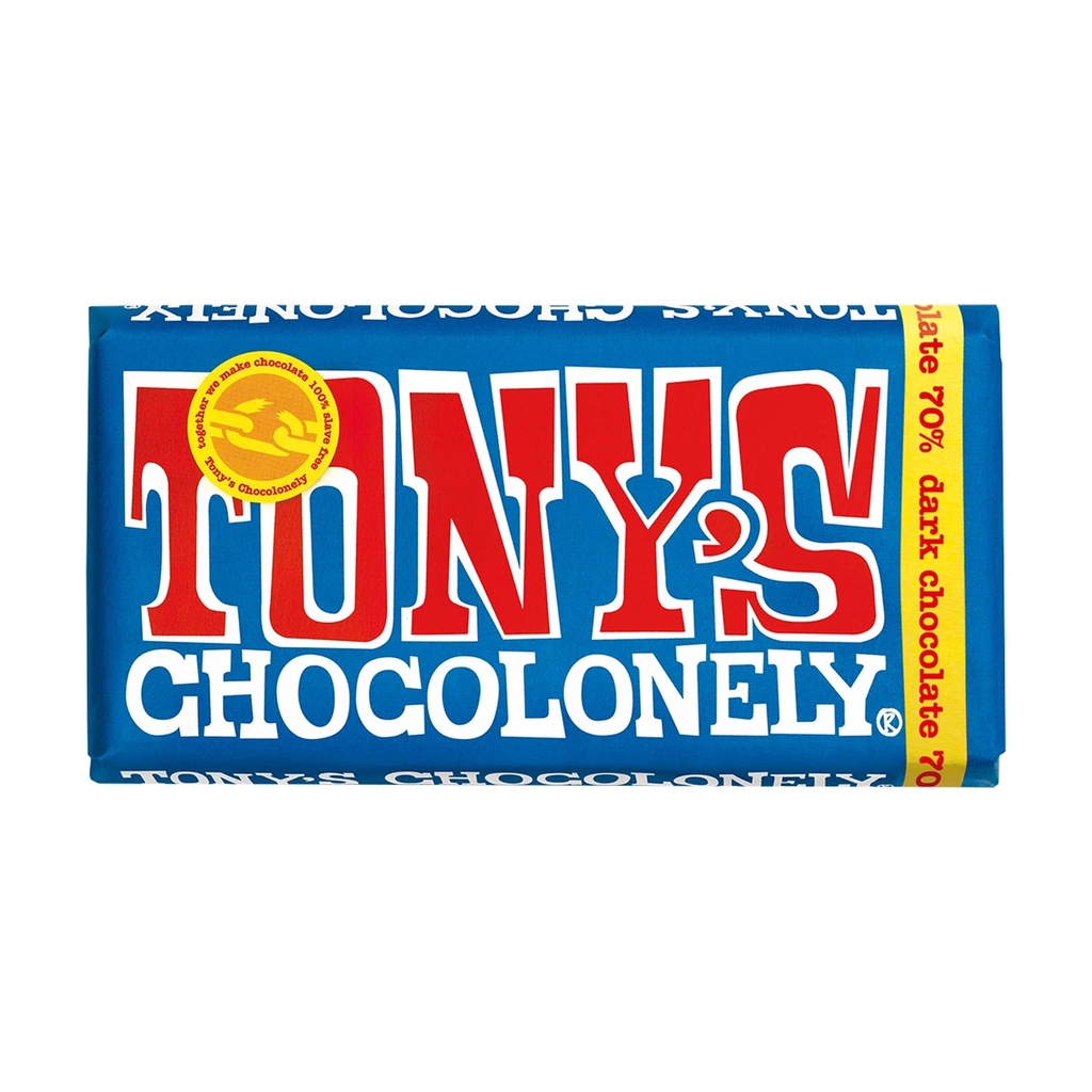 Chocolate amargo 70% 180gr Tony's