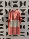 Poncho Beige/Rosa 1-2Y Peekaboo
