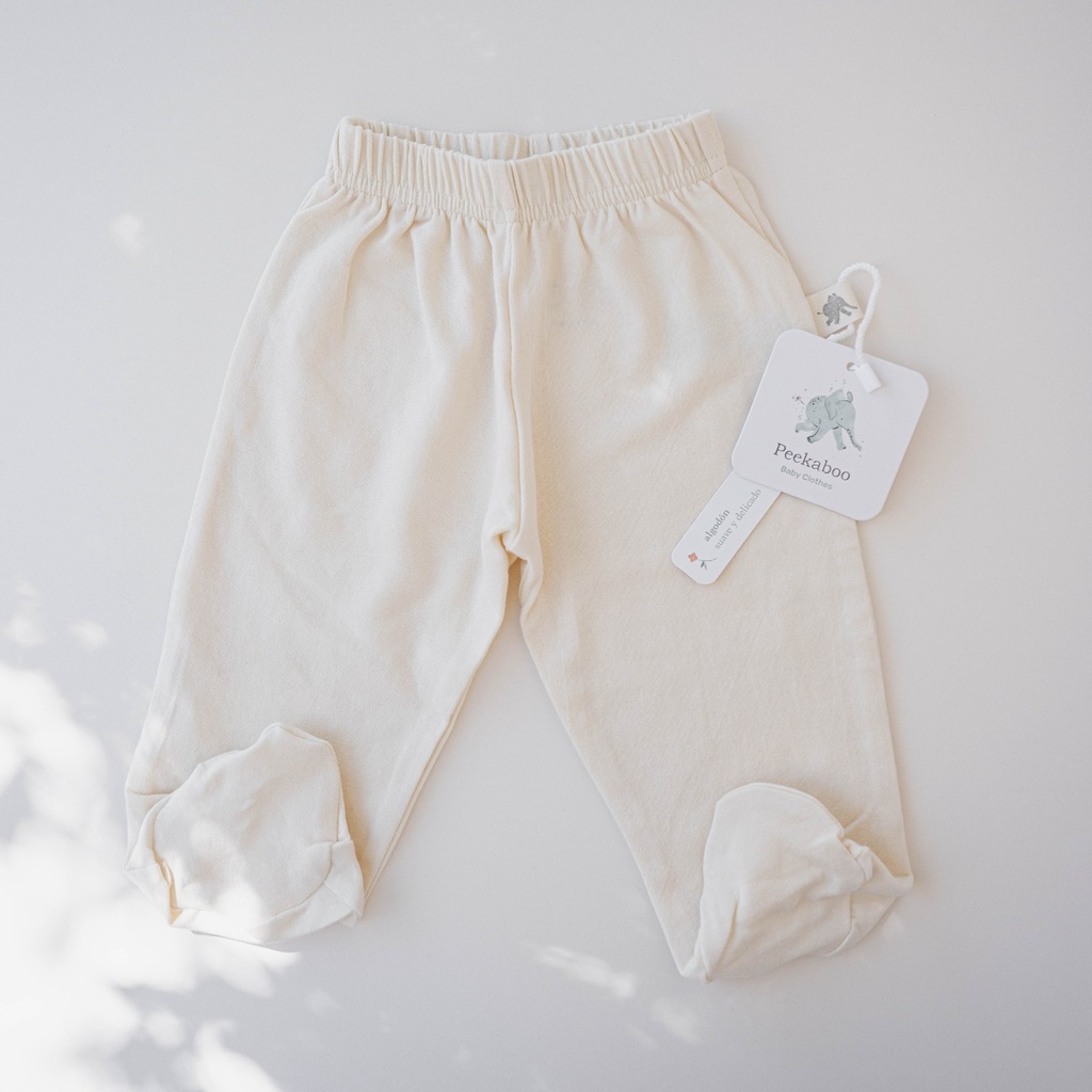 Pelele Beige 6-9M Peekaboo