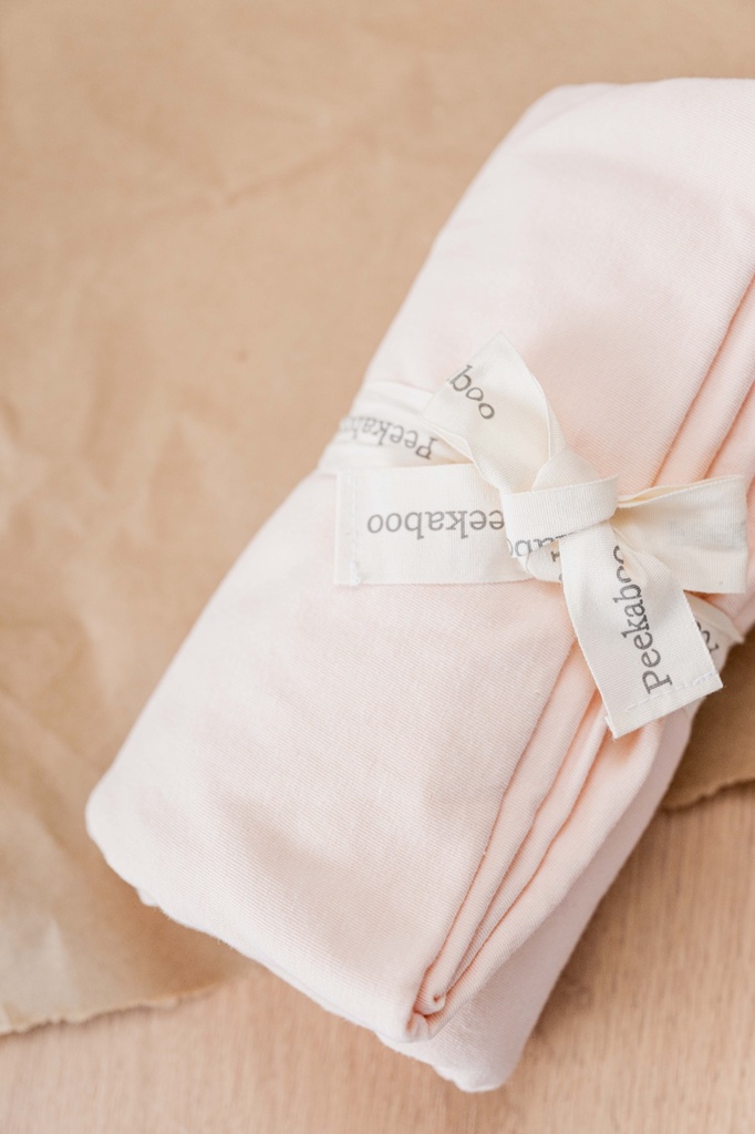 Rebozo Reversible Beige/Rosa Peekaboo