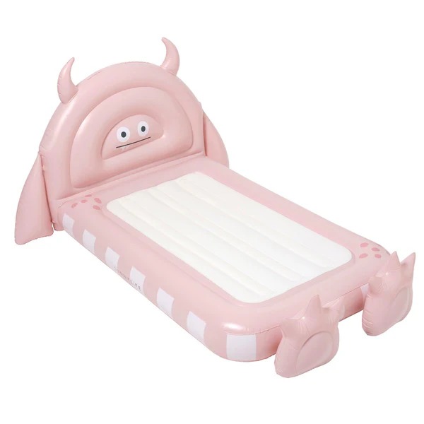 Kids Sleepover Bed Monster Pink Sunnylife