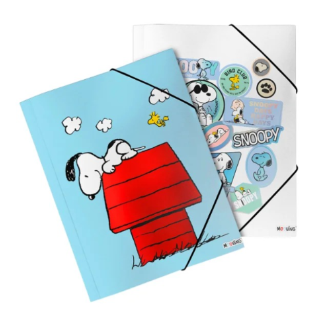 Carpeta con elástico Oficio Snoopy - 3880 Mooving