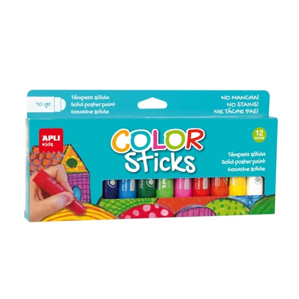 Témpera solida sticks - Apli