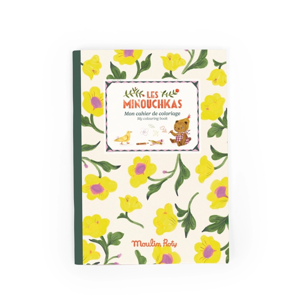 Cuaderno Para Colorear Minouchkas - 36 Pag. Moulin Roty