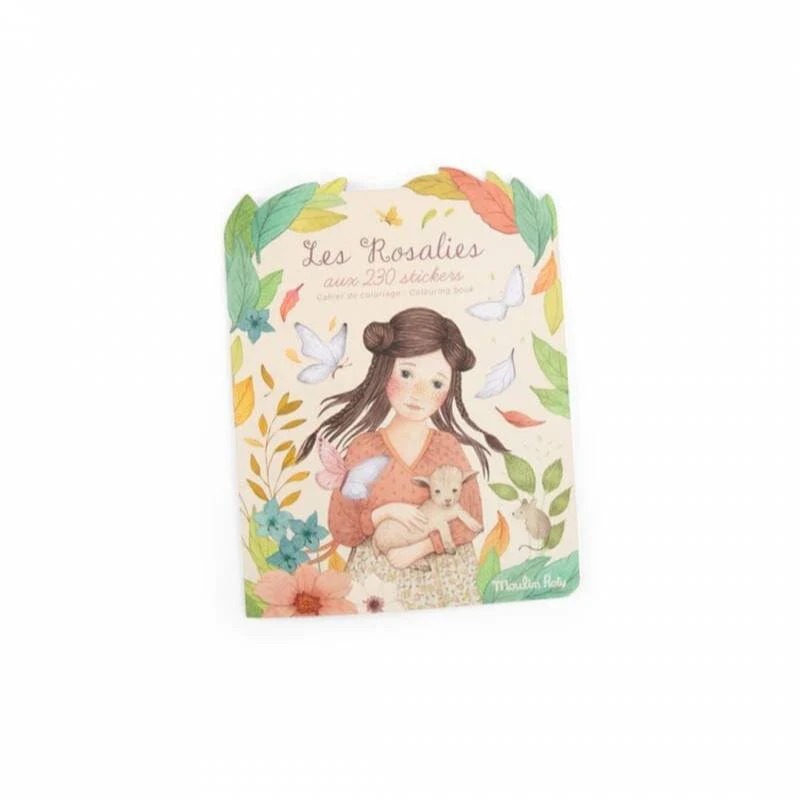 Cuaderno De Pegatinas Rosalies - 20 Pag. Moulin Roty