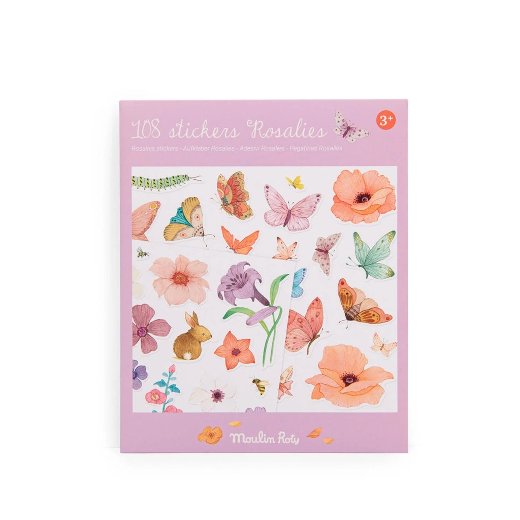 Pegatinas Rosalies Moulin Roty