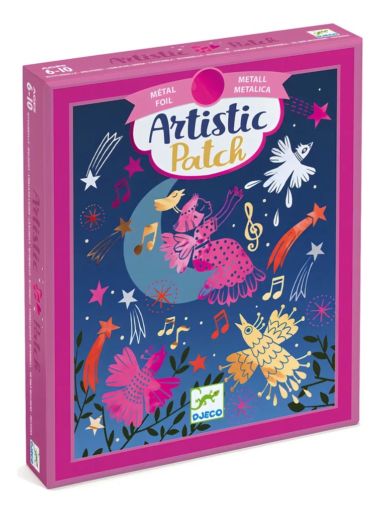 Artistic Patch Metal - Melodies Design By By Djeco