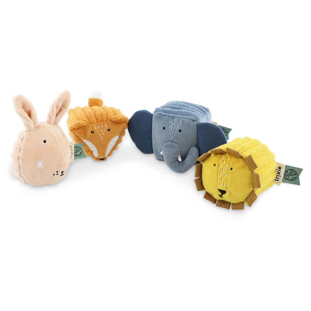 24-917 Sensory Blocks - 4 Animals Trixie