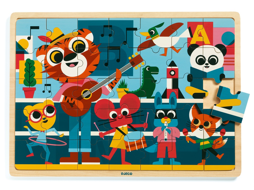 Puzzlo Music Djeco