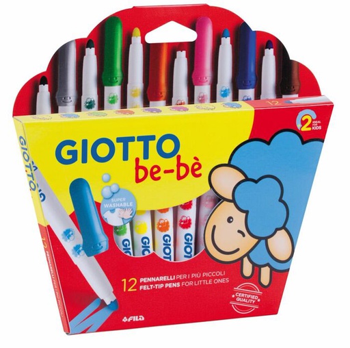 [8000825018565] Marcadores Be-Be x 12  Giotto