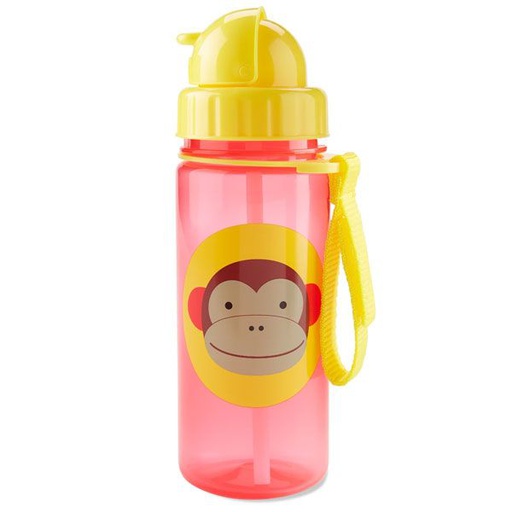 [195861020677] Zoo Straw Bottle PP 390 ml - Monkey Skip Hop