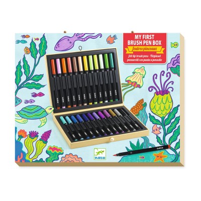 [DJ08795] First brush pens box Design By Djeco