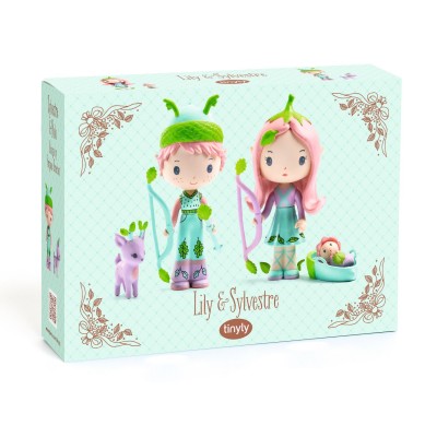 [DJ06960] Lily &amp; Sylvestre Tinyly Djeco