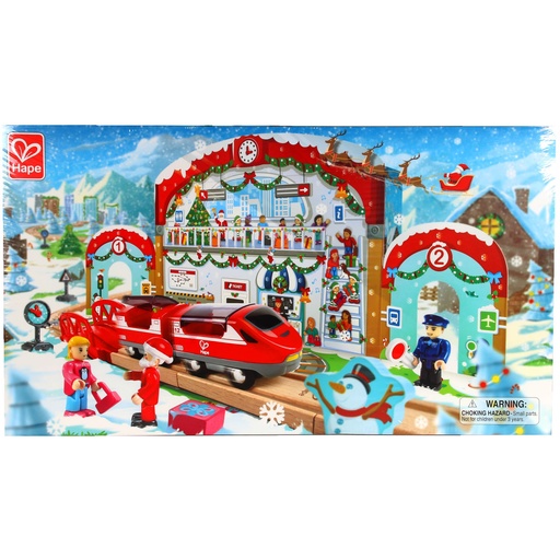 [6943478033078] Estacion de tren - calendario adviento Hape