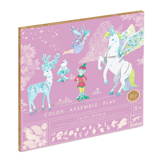 [DJ08008] Color Assemble Play Fairy World Djeco