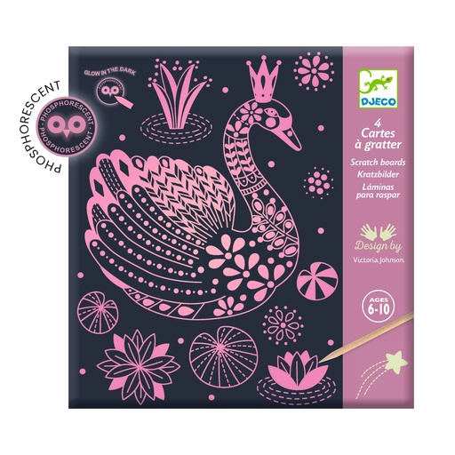 [DJ09715] Glow In The Dark Scratch Cards - Wonderful World Fsc Mix (Pa