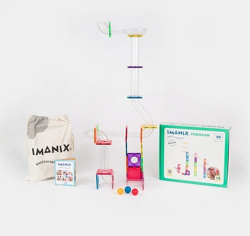 [IMA-TOBO50] Tobogan 50 piezas Imanix Braintoys