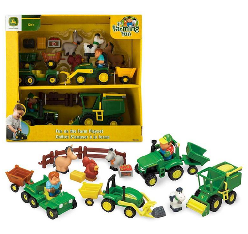 [036881349846] Set Completo La Granja 20 Piezas John Deere