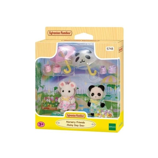 [5054131057483] Amigos de la guarderia Dia de LLuvia Sylvanian Families