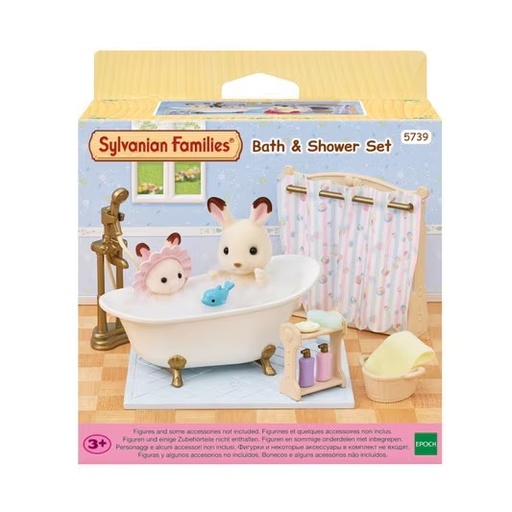 [5739] Bath and Shower Set Sylvanian Families