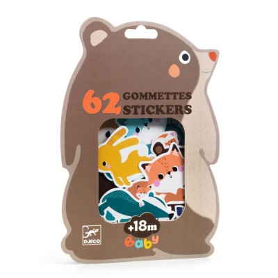 [DJ00055] Stickers Forest Animals Djeco