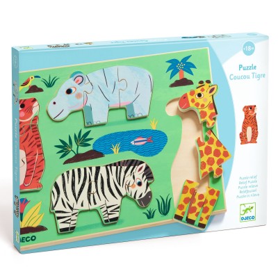 [DJ01264] Coucou Tigre Djeco