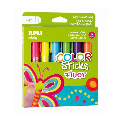[8410782144405] Color Stick Fluor  x 6 Apli