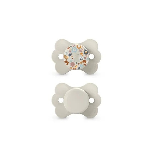 [8426420901482] Chupete Fisio 0-6M - Butterfly Wonder Crema Suavinex