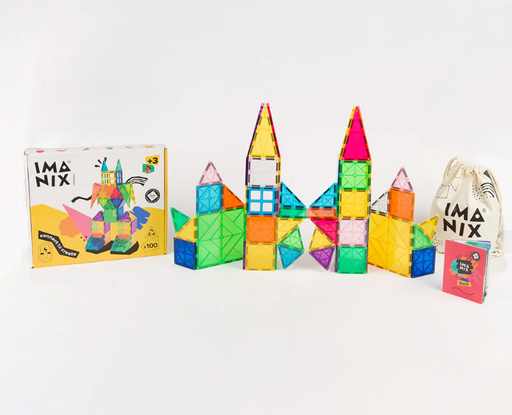 [IMA-100] Set Imanix 100  Pzs Braintoys