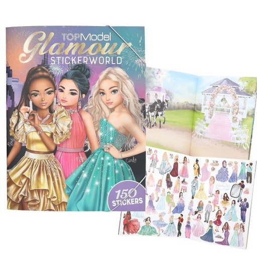 [4010070690830] Glamour Stickerworld Top Model