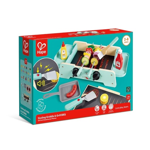 [6943478046900] BBQ crepitante Plancha y parrilla Hape