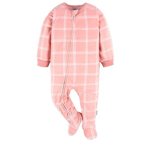 [013618474132] Enterito Con Pie - Girl Cuadros 3-6M Gerber