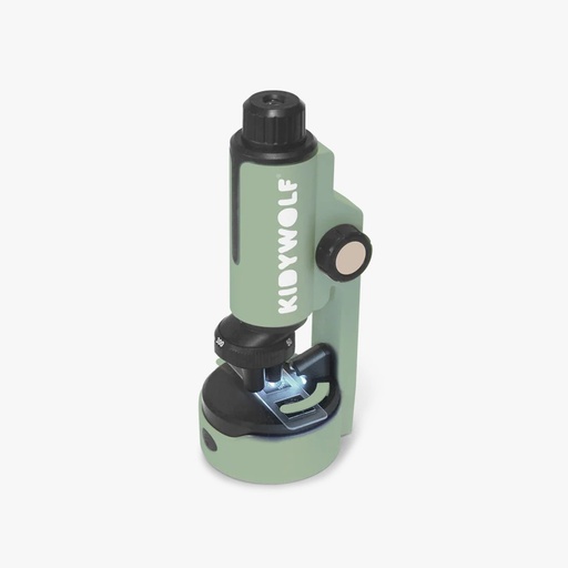 [KIDYMICROSCOPE-GR] Microscopio portátil Kidymicroscope - Verde Kidywolf