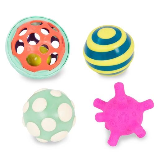[062243329072] Pelotas Texturadas B.Toys