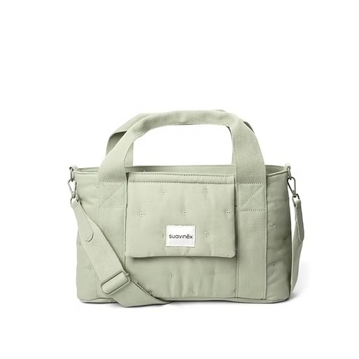 [8426420903905] Bolso Maternal Panera - Poetry Verde Suavinex