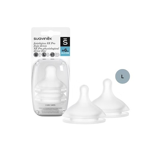 [8426420901932] Pack Tetinas Fisio. Sx Pro - Flujo XL Suavinex