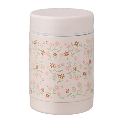[FD100-75] Thermos Food Jar 300 Ml Garden Flowers Fresk