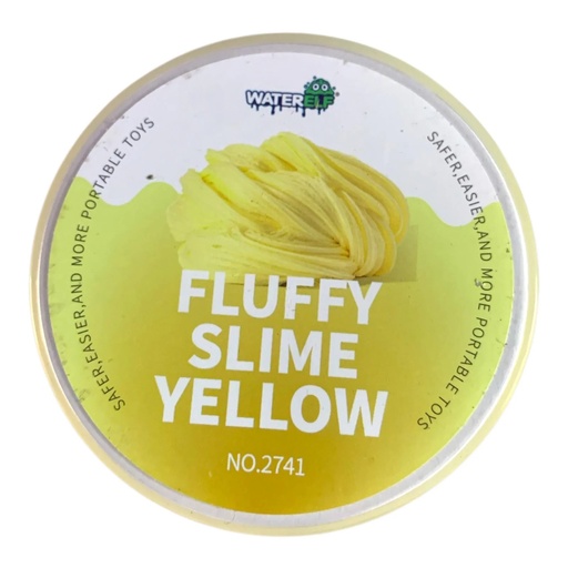[6970634406575] Fluffy Slime-Pastel Yellow Water Elf