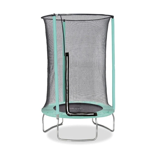 [104001A82] Junior Springsafe® Trampoline &amp; Enclosure - Mint Plum