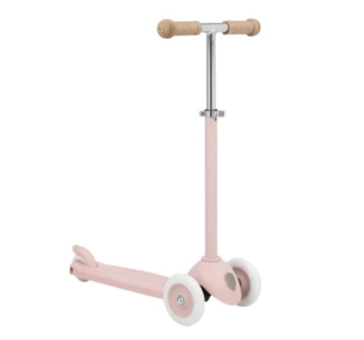 [BW-ECO-SCOOTER-FADEDPINK] Monopatín ECO de Tres Ruedas +3 Pink Banwood