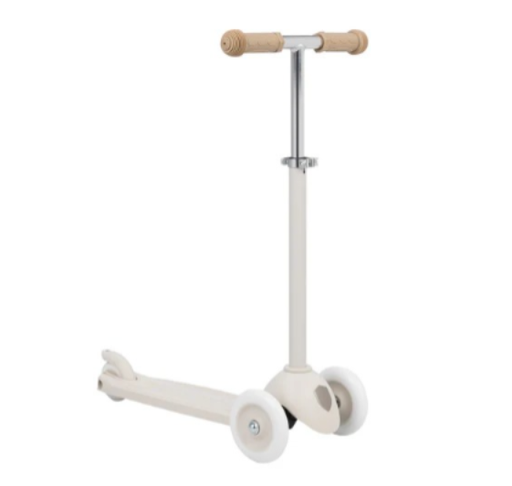 [BW-ECO-SCOOTER-IVORY] Monopatín ECO de Tres Ruedas +3 Ivoy Banwood