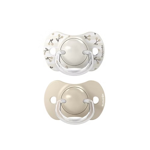 [8426420904230] Chupete Fisio. 0-6M Sx Pro - Birdies Crema Suavinex