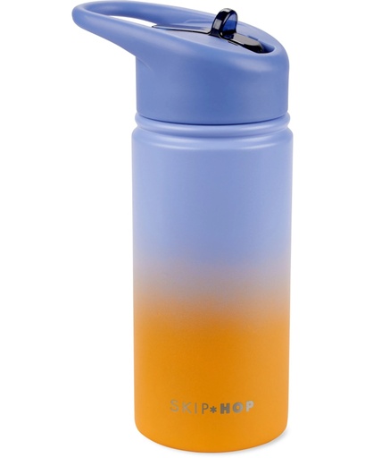 [197233194306] Botella Wander Acero Inox. Azul y Naranja Skip Hop