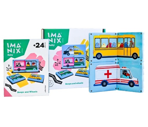 [IMA-BB012] Imanix Beep and Wheels Braintoys