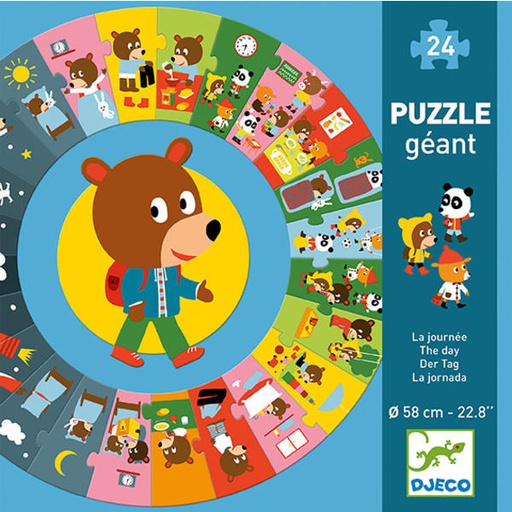 [DJ07015] Puzzle Geant The Day Djeco