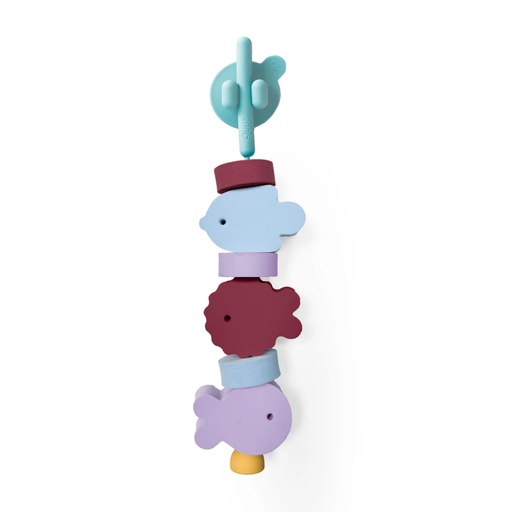 [175322] Beedi Fish (Red &amp; Blue) Quut