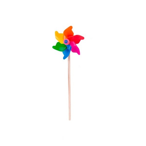 [713376] Molino De Viento Multicolor Mercredi Moulin Roty